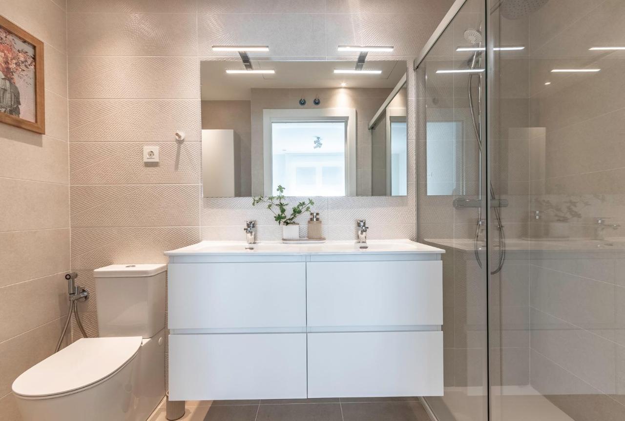 Nuevo Y Precioso En Algorta Con Parking Apartment Getxo Bagian luar foto